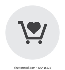 Shopping cart Icon Vector
