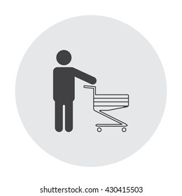 Shopping cart Icon Vector