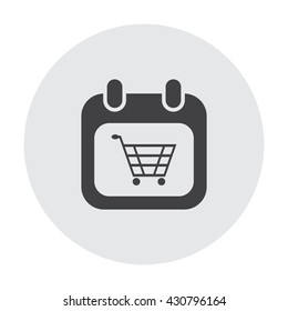 Shopping cart Icon Vector