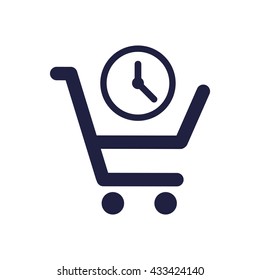 Shopping cart Icon Vector