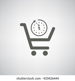 Shopping cart Icon Vector