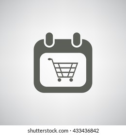 Shopping cart Icon Vector
