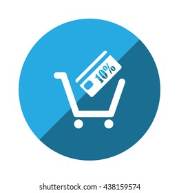 Shopping cart Icon Vector