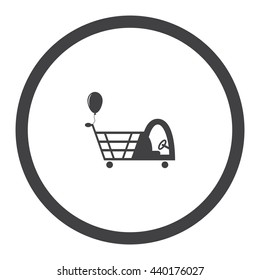 Shopping cart Icon Vector