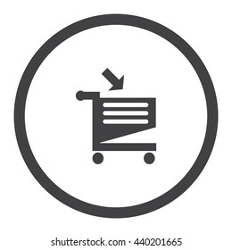 Shopping cart Icon Vector