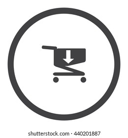Shopping cart Icon Vector