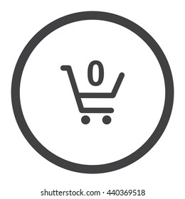 Shopping cart Icon Vector
