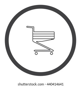 Shopping cart Icon Vector
