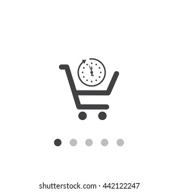 Shopping cart Icon Vector