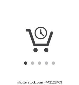 Shopping cart Icon Vector