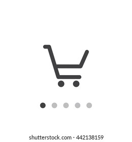 Shopping cart Icon Vector