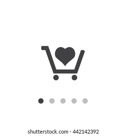 Shopping cart Icon Vector