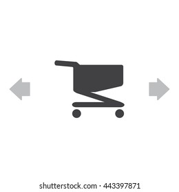 Shopping cart Icon Vector