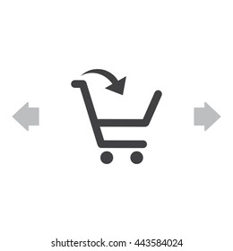 Shopping cart Icon Vector