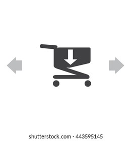Shopping cart Icon Vector