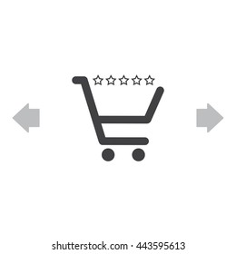 Shopping cart Icon Vector