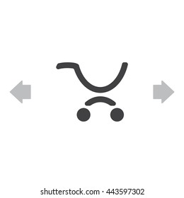 Shopping cart Icon Vector