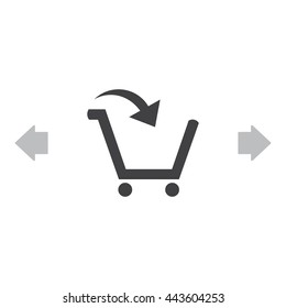 Shopping cart Icon Vector