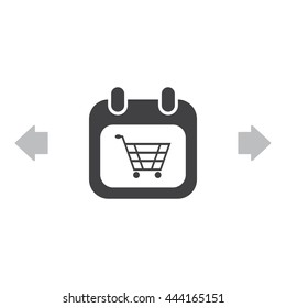 Shopping cart Icon Vector