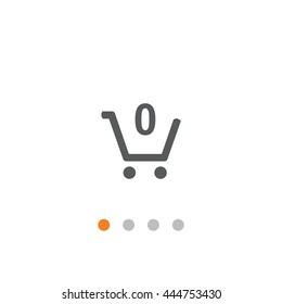 Shopping cart Icon Vector