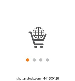 Shopping cart Icon Vector