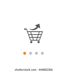 Shopping cart Icon Vector