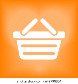 Shopping cart icon vector