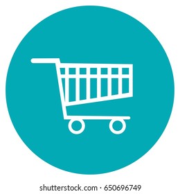 Shopping cart icon (Vector)