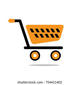 shopping cart icon vector