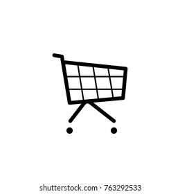 shopping cart icon vector