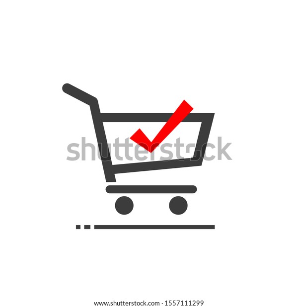 Shopping cart icon -\
Vector