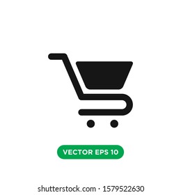 shopping cart icon vector design concept