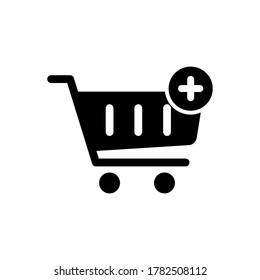 Icono de carro de compras plantillas de diseño vectorial aisladas en fondo blanco