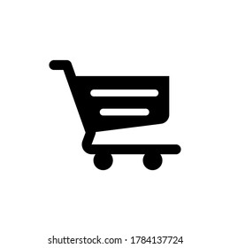 Shopping cart icon vector design templates isolated on white background