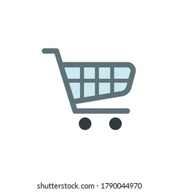 Shopping cart icon vector design templates isolated on white background