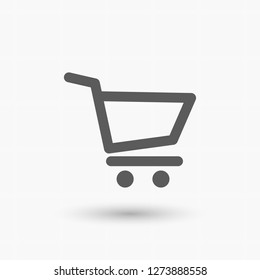 shopping cart . icon. Vector Eps 10