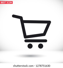 shopping cart . icon. Vector Eps 10