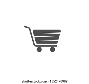 Shopping cart icon . Vector . EPS 10