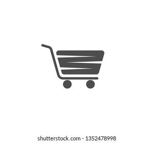 Shopping cart icon . Vector . EPS 10