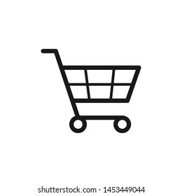 Shopping cart icon Vector EPS 10
