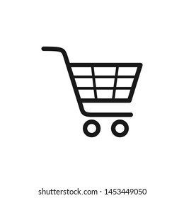 Shopping cart icon Vector EPS 10