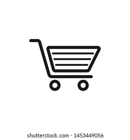 Shopping cart icon Vector EPS 10
