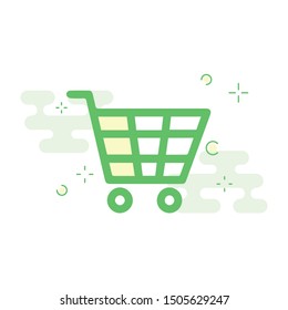 Shopping cart icon Vector EPS 10