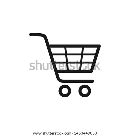 Shopping cart icon Vector EPS 10