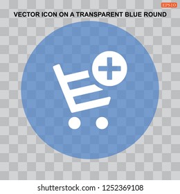 Shopping Cart Icon, Vector flat design style