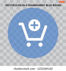 Shopping Cart Icon, Vector flat design style