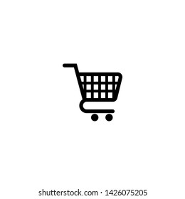 Shopping Cart icon vector . Flat icon shopping cart Sign/Symbol vector isolated