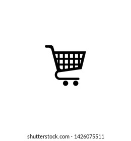 Shopping Cart icon vector . Flat icon shopping cart Sign/Symbol vector isolated