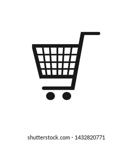 Shopping Cart icon vector. Flat icon  cart symbol