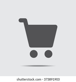 Shopping Cart Icon vector flat design